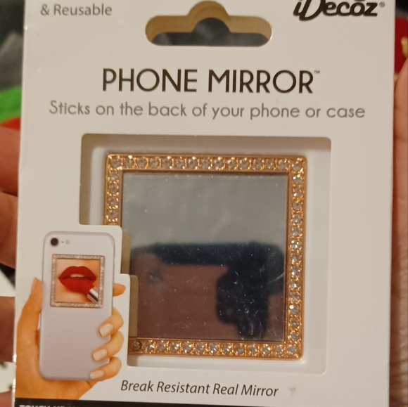Break resistant real phone Mirror, restickable and reusable - Picture 2 of 2